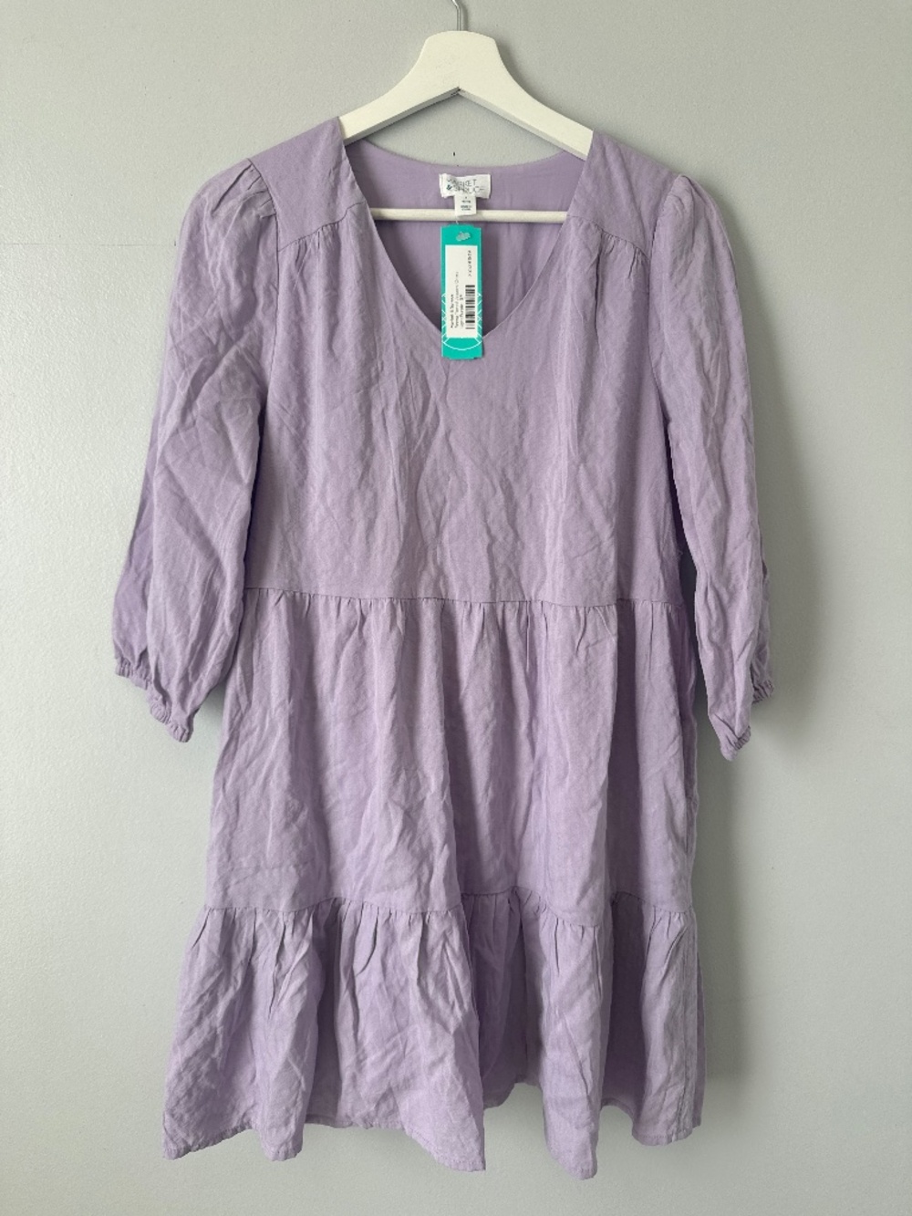 Market and Spruce Reena tiered Jacard dress
